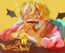 2次元好きな方必見！SNS用アイコン作成します 表情豊かなキャラクターを魅力的に描き上げます！ イメージ3