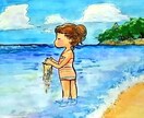 イラストを描きます アナログ（水彩、パステル、色鉛筆等）ならではの温かみのある絵 イメージ1
