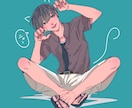 あなたの好みのアイコンを描かせていただきます 満足のいく絵を描くことを約束させてください！お気軽にどうぞ！ イメージ4