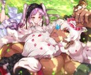 Live２Ｄ用（パーツ分け込み）キャラ製作致します プロイラストレーターが製作！華やかな美少女キャラクター！ イメージ10