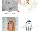 あなたの手書き画像をデジタルデータ化します 鉛筆線をスッキリ画像に変身させます！ イメージ1