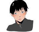 注文通りにイケメンお描きします 【似顔絵の製作にもご対応いたします】 イメージ4