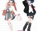 かわいい高品質Vtuberモデル制作します 高稼働でかわいい！立ち絵からモデリングまで承ります！ イメージ5