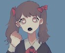 こだわりの色合いで描きます 暖色系のイラストとよく言われてます イメージ1