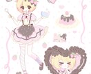 魅力を引き出す！ふんわり可愛いイラスト描きます キャラの魅力がもっと伝わる一枚絵や立ち絵お任せください！ イメージ2