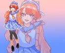 SNS映えなポップイラストで可愛い描きます 【商用利用OK】アイコンや立ち絵、SDキャラ イメージ5