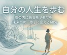 コーチングで自分の人生を歩み始めるお手伝いをします 胸の内にあるモヤモヤを「未来への一歩」に変える60分 イメージ1