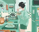 アイコン、サムネ、宣伝用などご対応いたします 書き込み多めのあなたに合ったイラストをお届け致します✨ イメージ6