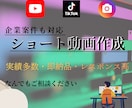 即納品・高品質のSNSショート動画作成します 他にも解説・PR・マニュアル対応！premierpro作成！ イメージ1