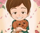 似顔絵、キャラクターイラスト等などを制作します ご家族やお知り合いを可愛いデフォルメキャラに！ イメージ2