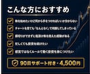 1日15分で勝てる短期トレード最強の手法教えます チャートの見方”最強の教科書！限定特典付き イメージ4