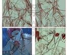 男性の一枚絵、アイコン、サムネなど描きます アイコンや動画などに使えるイラストを描きます！ イメージ3