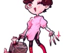 ポップでカラフルなSDイラスト描きます 2～3頭身のSDキャラクター立ち絵を描きます！ イメージ3