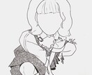 シンプル好きさん集まれ！線画イラストを作成します ご家族、ご友人、ペットとの思い出をアートにしてみませんか？ イメージ2