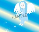 あなたの守護天使さんのイラストをゆる可愛くかきます 一緒にオーラ―カーラも鑑定させていただきます イメージ3