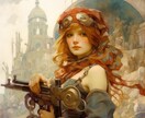 小説や歌詞に登場するキャラクターイラストを描きます ファンタジー感のあるイラストで世界観を表現します イメージ2