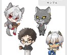 ミニキャラ作成します 活動やグッズに使用できるミニキャラを作成します イメージ2