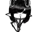 SNS用のアイコン作成します 病み絵や可愛い絵など色々な絵柄で依頼者に満足してもらえるよう イメージ5