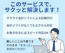 先着5名様限定 半額！クラウド会計の記帳代行します 法人・個人どちらも対応！継続のご依頼も歓迎いたします イメージ4