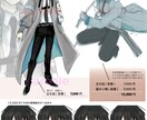 イラスト、 TRPG立ち絵作成します 二人組カップルイラストが得意です！ イメージ3