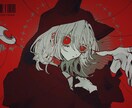 パキッとした絵柄で映像／イラスト制作します 「世界観」を重視するボカロP様／歌い手様／活動者様方へ イメージ4