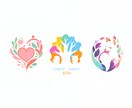 商用OK！ポップ・かわいいロゴデザインを作成します AI×手描きで迅速にお届け│初期最大10案│3名様限定価格 イメージ2