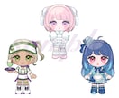歌ってみた、サムネ、一枚絵等のイラスト描きます 商用無料！動画/配信/アイコン/グッズ/立ち絵 イメージ9