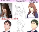 アニメ・コミック風の似顔絵お描きします アイコン、名刺、webサイト、プレゼントなどに イメージ2