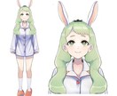TRPG/ゲームなど の立ち絵イラストを描きます 丁寧なヒアリングで、魅力的に仕上げます！/表情差分5種つき イメージ6