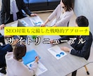 成果を最大化するサイトリニューアルをします デザイン刷新＆SEO強化で新たな集客力を イメージ1