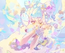 配信活動など用途様々に！イラスト描きます 用途に合わせてイラストお描きします イメージ1