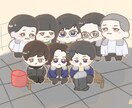 実績募集！もちもちデフォルメイラストお描きします SNSアイコン･ホームページ･グッズ･動画などに！ イメージ2