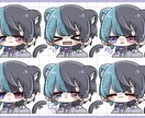 ミニキャラでかわいいイラスト描きます プレゼントや動画のサムネ、アイコンなどにおすすめです！ イメージ2