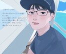 あなたの大切な人との素敵な瞬間をイラストにします お写真をもとにあたたかい雰囲気の似顔絵をお描きします♡ イメージ4