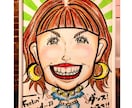 世界で一枚のオリジナル似顔絵承ります ( ´∀｀)プレゼント・思い出に残る似顔絵を描きます！ イメージ2