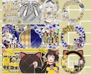 アイコンリング・IRIAMヘッダーセット制作します 特急納期可！単体でのご依頼も歓迎です！！ イメージ9