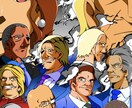 オリジナルキャラクターのイラストを制作いたします 漫画アニメゲームに使用する個性的なキャラクターが必要な方へ イメージ5