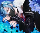 高クオリティ、綺麗め･女性向けイラスト制作します 中性的、耽美系な塗りと細かい線画が得意です！ イメージ5