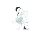 お写真を選ぶだけ！シンプル映えるイラストを描きます SNSアイコンや、プレゼント、グッズ化にオススメです！ イメージ7