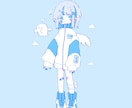 飾りたくなる4頭身デフォルメイラスト描きます おしゃれでキュートなイラストに仕上げます イメージ4