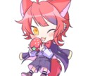 プロのイラストレーターがSDイラスト描きます 企業案件実績のあるイラストレーターが１点物のイラストを制作！ イメージ1