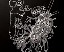 プレゼントやウェルカムボードに使えます イラスト作家【ペン画】【似顔絵師】 イメージ1