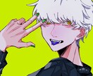 SNSアイコン始めイラスト全般お描きします 人目を引くかっこいいイラストお描きします。 イメージ5