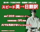 東大卒バイリンガルがスピード英和(英日)翻訳します 英語使用歴13年・TOEIC985による手動英語→日本語翻訳 イメージ1
