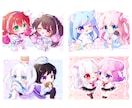 デフォルメのかわいいイラスト作成します キラキラもちもちデフォルメに可愛く仕上げます！ イメージ3