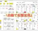 奇門遁甲システムExcel版を販売します 難しい奇門遁甲盤が瞬時に自動で作盤されます！ イメージ4