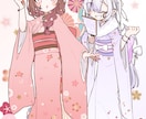 背景込みの一枚絵製作致します 特徴的なデザインが欲しい方向け イメージ9