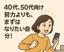ワードプレスを仕事にしたい方の相談に乗ります 【40代、50代向け】努力よりも、まずはなりたい自分！ イメージ1