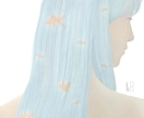 商用利用◎おしゃれな人物イラストをご提供いたします アイコン、本の表紙や挿絵、MV、グ 広告などにどうぞ！ イメージ3