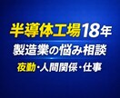 半導体工場の仕事のリアル教えます（18年経験）ます 半導体工場の働き方・夜勤のリアル教えます イメージ1